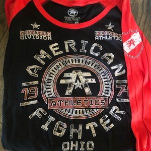 American fighter long sleeve t-shirt